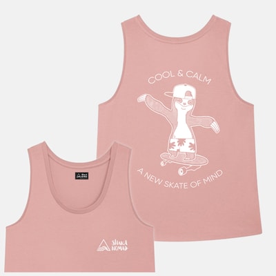 Skate of Mind: Canyon Pink Women's Tank top