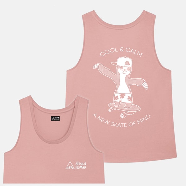 Skate of Mind: Canyon Pink Women's Tank top