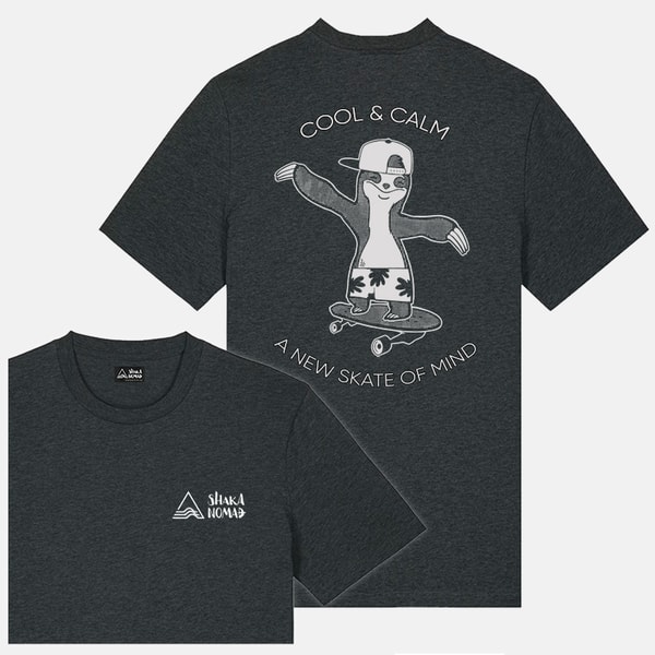 Skate of Mind: Dark Grey Unisex T-Shirt