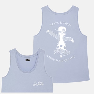Skate of Mind: Serene Blue Women's Tank top