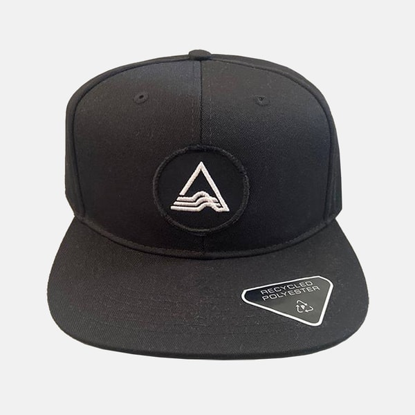 Snapback Cap Black Shaka Nomad Icon