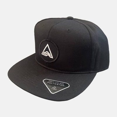 Snapback Cap Black Shaka Nomad Icon