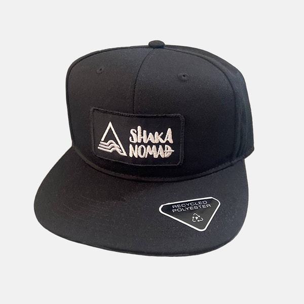 Snapback Cap Black Shaka Nomad