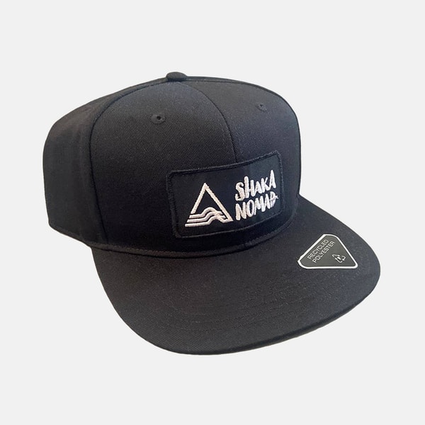 Snapback Cap Black Shaka Nomad